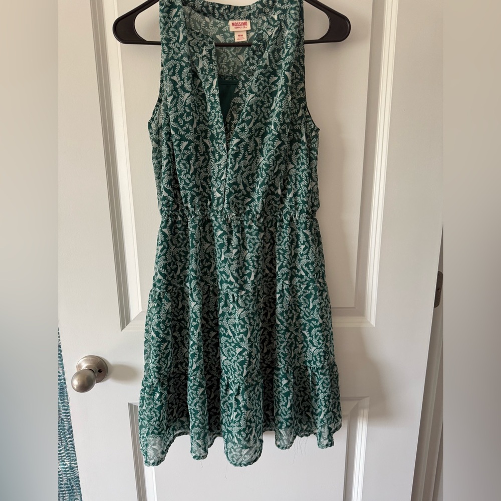 Mossimo Supply Co. Green Sundress Dress